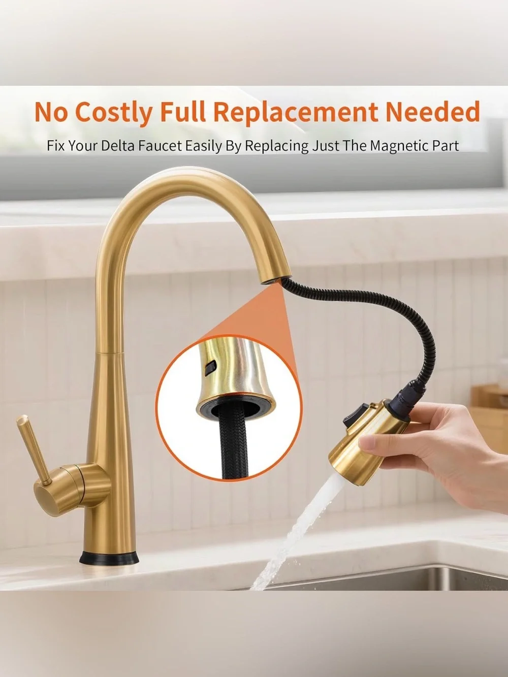 RP80977 Magnet Replacement Kit for Delta Kitchen Faucet Parts